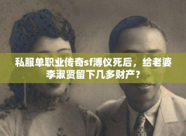 私服单职业传奇sf溥仪死后，给老婆李淑贤留下几多财产？