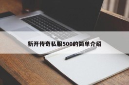 新开传奇私服500的简单介绍